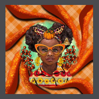 Fall African Girl Zipper Hoodie | Teevron