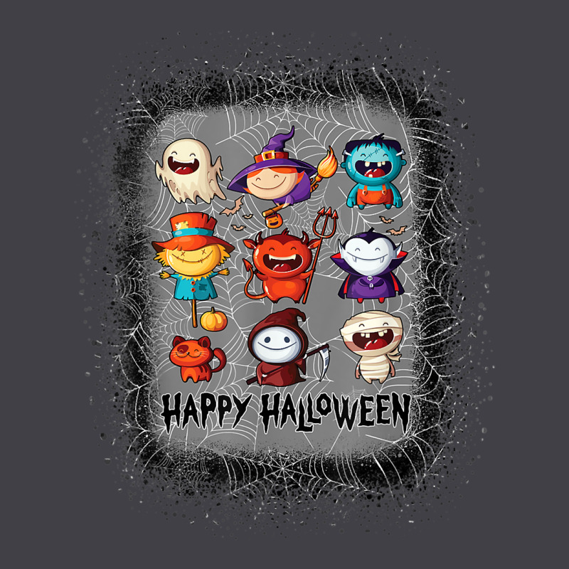 Halloween Funny Set Ghost Mummy Witch Vampire And Pumpkin T Shirt Heavyweight Hoodie by maiPhamDesign | Teevron