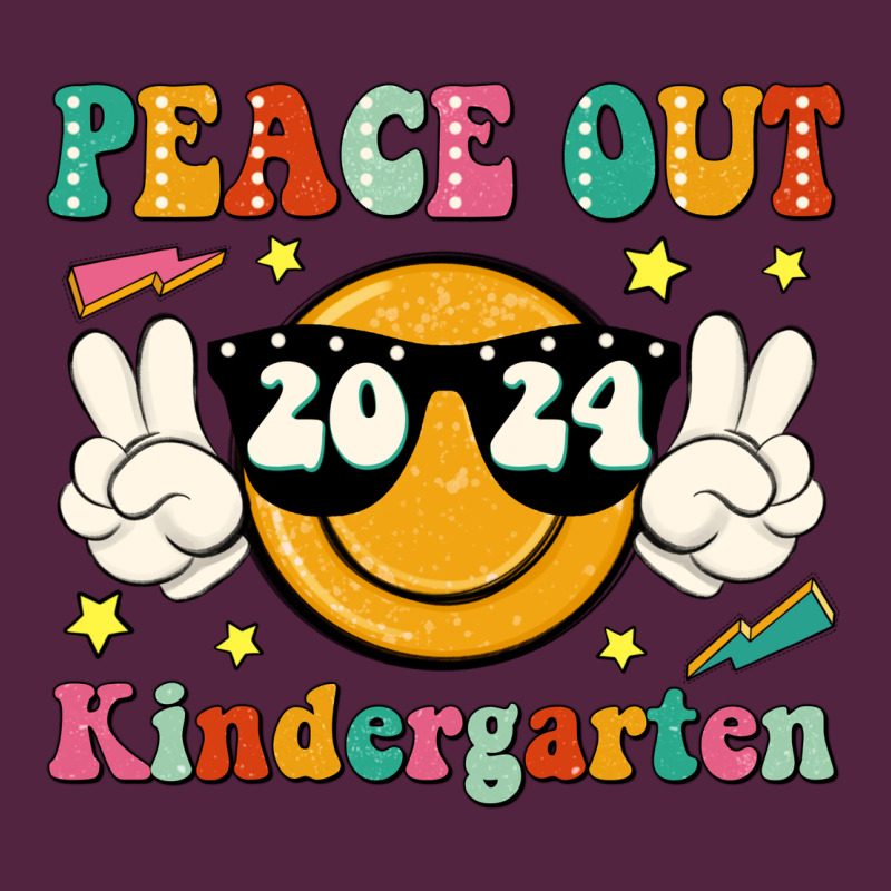 Peace Out 2024 Kindergarten Urban Hoodie by JahusDesignShop | Teevron