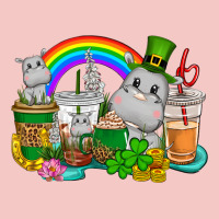 St. Patrick's Hippopotamus Coffee Cups Urban Heavy Tee | Teevron