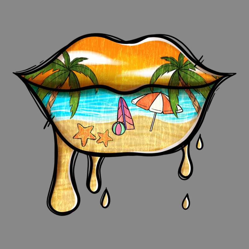 Beach Lips Vintage Tee by Jasminsmagicworld | Teevron
