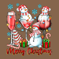 Merry Christmas Wine Glasses Premium Tee | Teevron