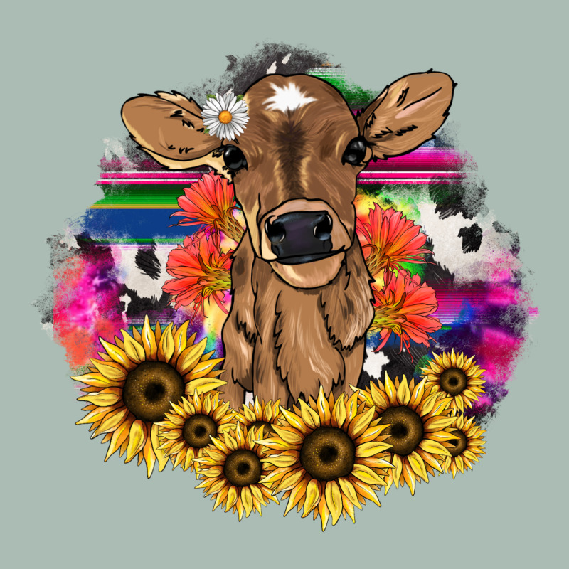 Baby Cow Flower Classic Tee by HowdyJamesFarm | Teevron