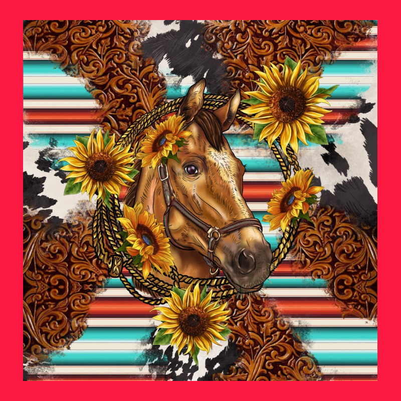 Western Horse Zipper Hoodie by BarkalooDesign | Teevron