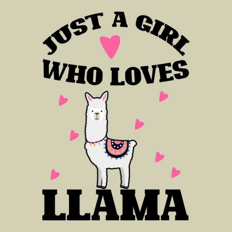 Llama Just A Girl Who Loves Llamas Heavy Core Tee by Bettercallsaul | Teevron