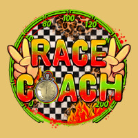 Race Coach  With Leopard And Peace Hand Premium Sweatshirt | Teevron