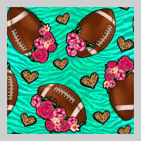 American Football Roses And Hearts Premium Tee | Teevron