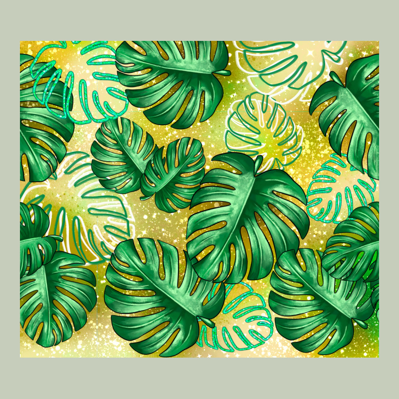 Monstera Leaf Ladies Tee by TumblerDesignByShophia | Teevron