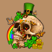 St. Patrick's Boho Skull Vintage Hoodie | Teevron