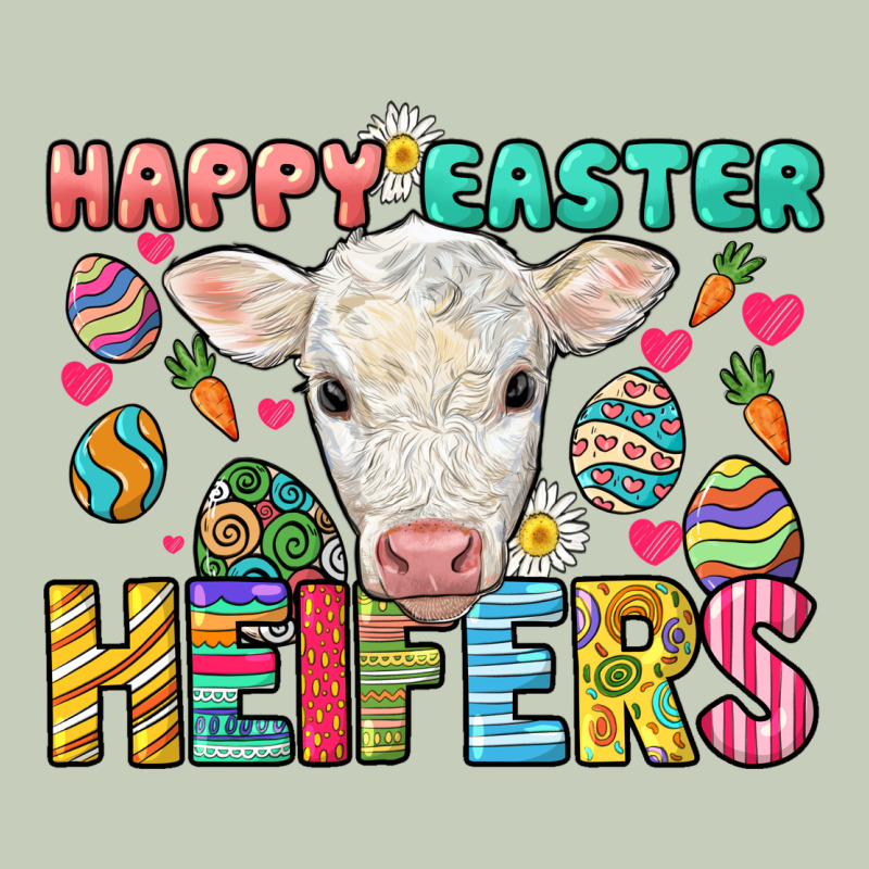 Happy Easter Heifers Easter Day Ladies Tee by HowdyJamesFarm | Teevron