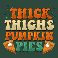Thick Thighs Pumpkin Pies Zipper Hoodie | Teevron