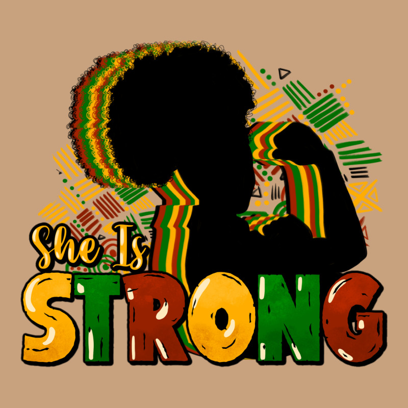 She Is Strong Black History Vintage Tee by HowdyJamesFarm | Teevron