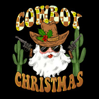 Cowboy Christmas Santa Zipper Hoodie | Teevron