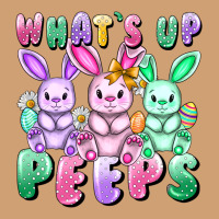 What's Up Peeps Easter Bunnies Easter Day Vintage Tee | Teevron