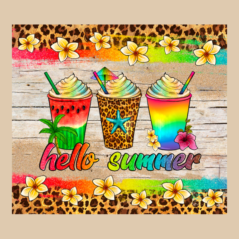 Hello Summer Ice Coffee Heavyweight Sweatshirt by Artiststas | Teevron