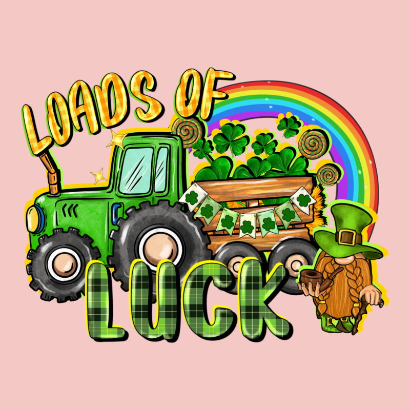 Loads Of Luck Tractor Urban Heavy Tee by CowGirlArtShop | Teevron