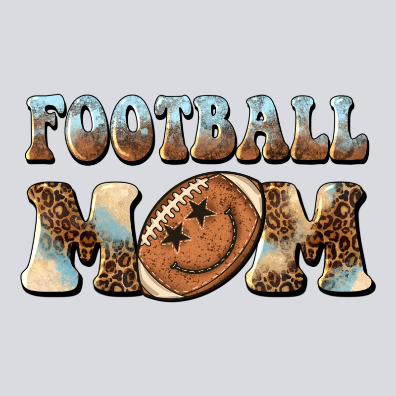 Football Mom Football Smiley Face Zipper Hoodie by BarkalooDesign | Teevron