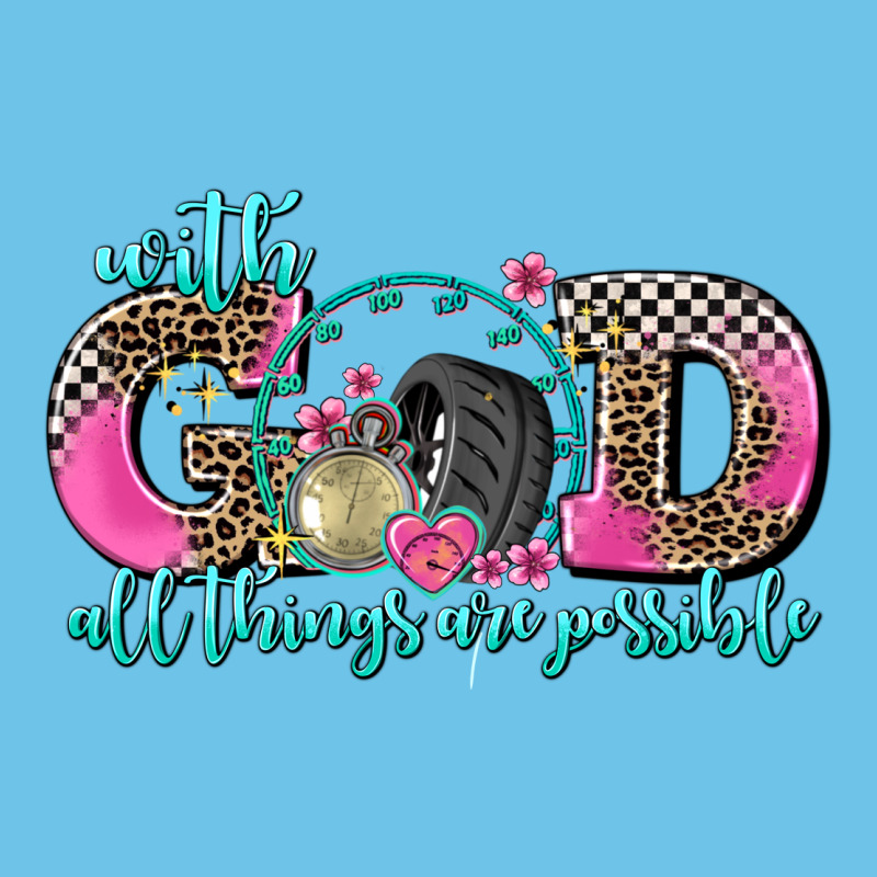 With God All Things Are Possible Race Premium Sweatshirt by AdoDesignShop | Teevron