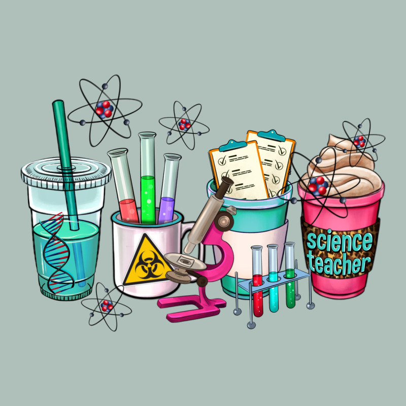 Science Teacher Coffee Cups Heavyweight Hoodie by AdoDesignShop | Teevron