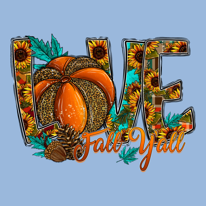 Love Fall Y'all Premium Hoodie by CowhideDigitalArt | Teevron
