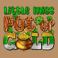 St. Patrick's Little Miss Pot Of Gold Vintage Hoodie | Teevron