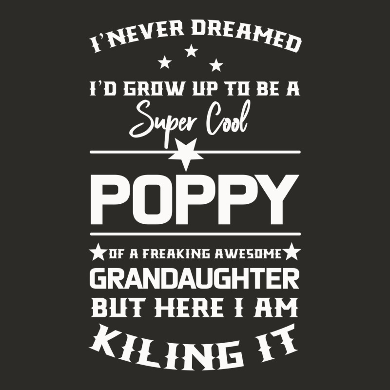 Super Cool Poppy Of A Freaking Awesome Granddaugh Heavy Core Tee by Bettercallsaul | Teevron