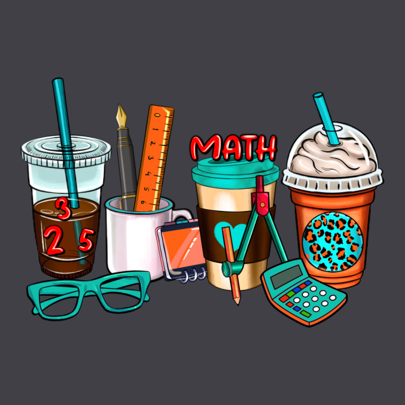 Math Teacher Coffee Cups Heavyweight Hoodie by AdoDesignShop | Teevron