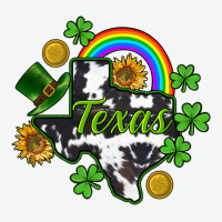 Texas Map St. Patrick's Urban Heavy Tee | Teevron