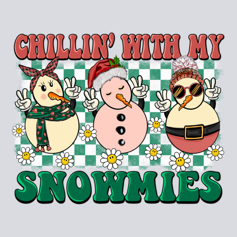 Chillin With My Snowmies Zipper Hoodie by BarkalooDesign | Teevron