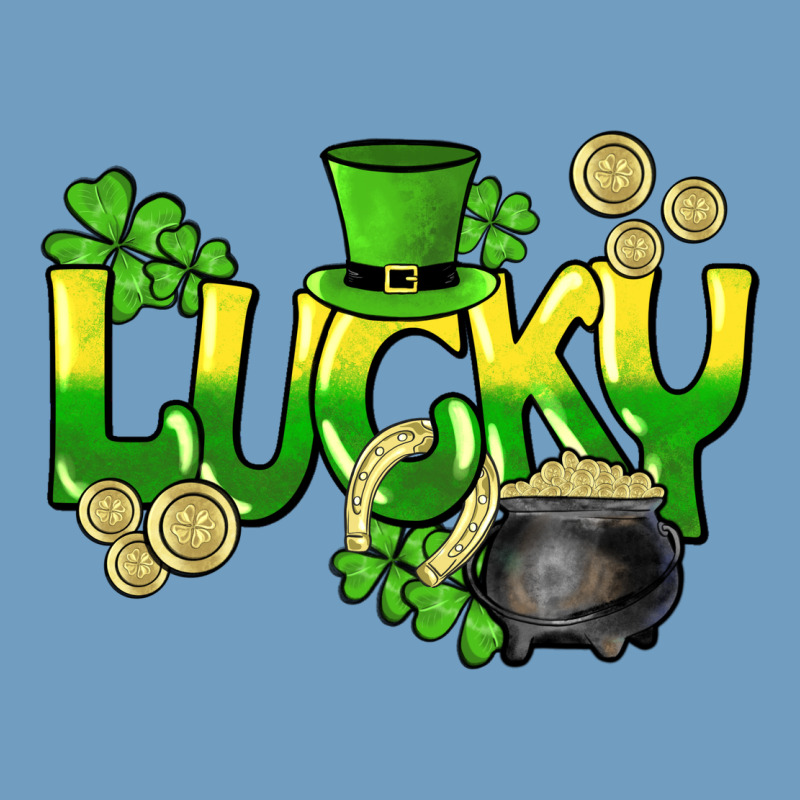 Lucky St. Patrick's Day Urban Heavy Tee by HowdyJamesFarm | Teevron