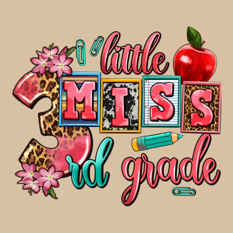 Little Miss 3rd Grade Heavyweight Hoodie by AdoDesignShop | Teevron