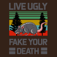 Lıve Ugly Fake Your Death Heavy Core Tee | Teevron