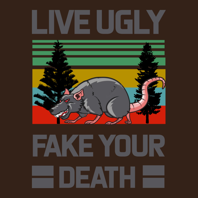 Lıve Ugly Fake Your Death Heavy Core Tee by Bettercallsaul | Teevron