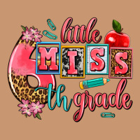Little Miss 6 Th Grade Heavyweight Hoodie | Teevron