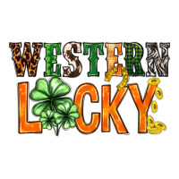 Western lucky with clover St. Patricks day | Teevron