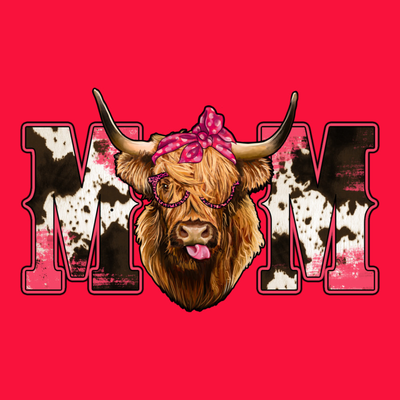 Western Highland Cow Mom Classic Tee by HowdyJamesFarm | Teevron
