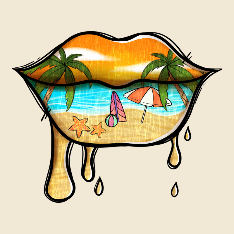 Beach Lips Premium Tee by Jasminsmagicworld | Teevron