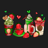 Strawberry Coffee Cups Heavyweight Hoodie | Teevron