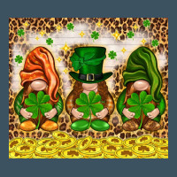 St. Patrick's Day Gnomies With Leopard Tumbler Urban Heavy Tee | Teevron