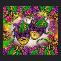 Mardi Gras Masks Tumbler Vintage Tee | Teevron