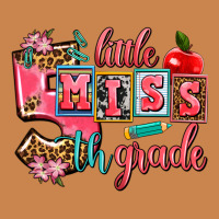 Little Miss 5 Th Grade Heavyweight Hoodie | Teevron
