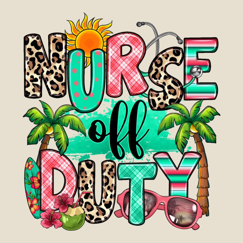 Nurse Off Duty Summer Break Urban Heavy Tee by RanaPortraitStore | Teevron