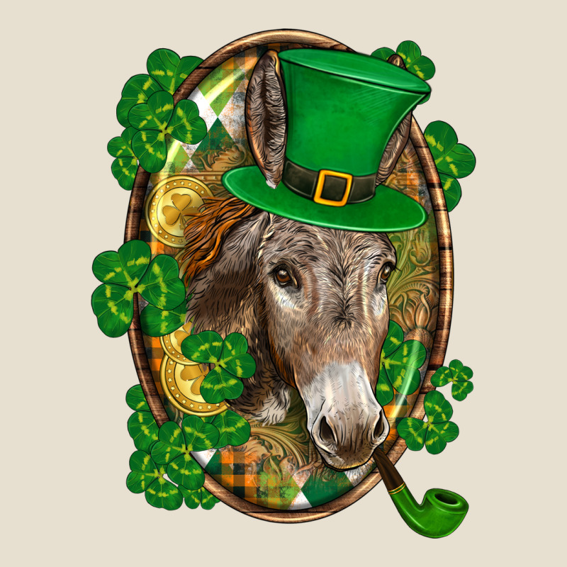 St. Patrick's Day Donkey Urban Heavy Tee by CowGirlArtShop | Teevron