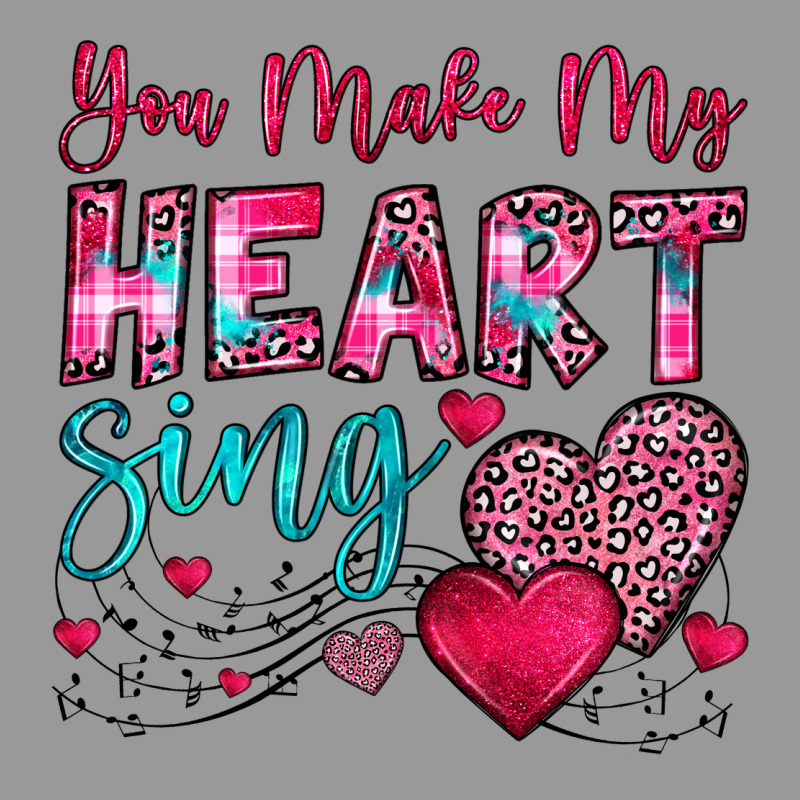 You Make My Heart Sing Vintage Hoodie by OliviaCreatesArt | Teevron