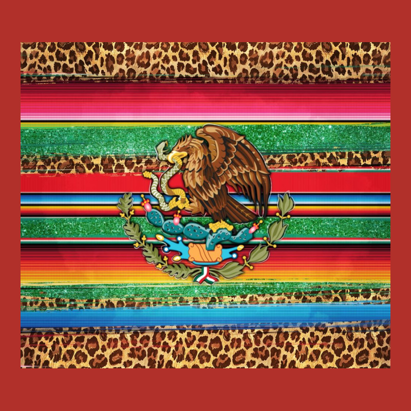 Serape Leopard Mexican Premium Hoodie by Jasminsmagicworld | Teevron