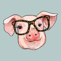 Pig With Glasses Heavy Core Tee | Teevron