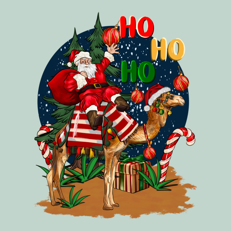 Christmas  Camel With Santa Zipper Hoodie by BarkalooDesign | Teevron