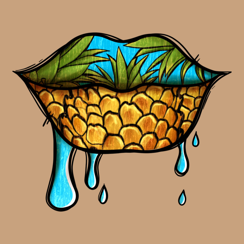 Summer Vibes Pineapple Lips Vintage Tee by Jasminsmagicworld | Teevron