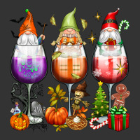 Hallothanksmas wine glasses and gnomes | Teevron