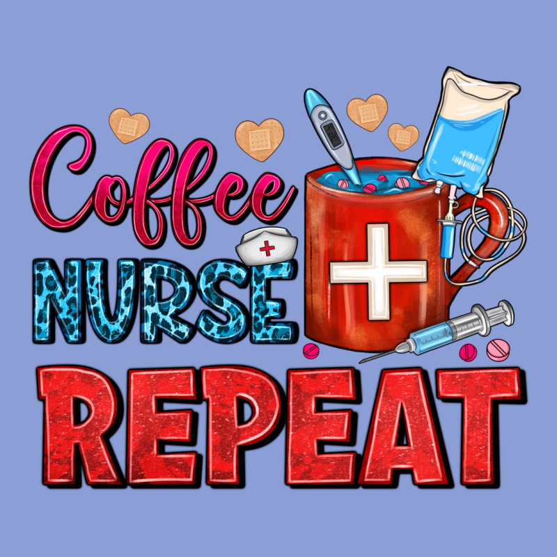 Coffee Nurse Repeat Long Sleeve Tee by FaDigitalArtStudio | Teevron